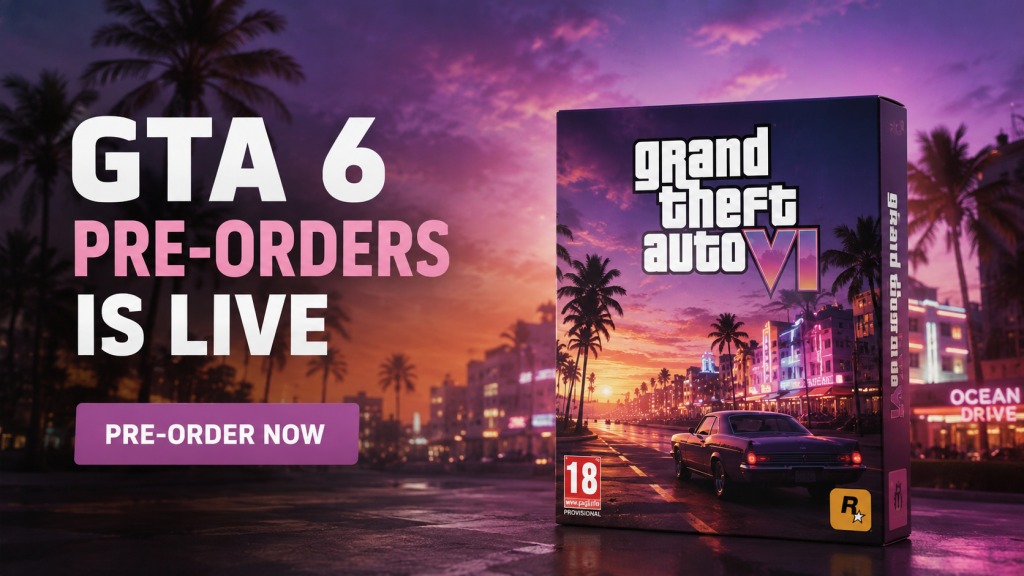 GTA 6 Pre-Orders Is Live: How To Buy Online? Price, Official India Launch Date And More GTA 6 Pre-Orders, Grand Theft Auto VI, Rockstar Games, GTA 6 Price, GTA 6 Release Date, Ultimate Edition, Gaming News