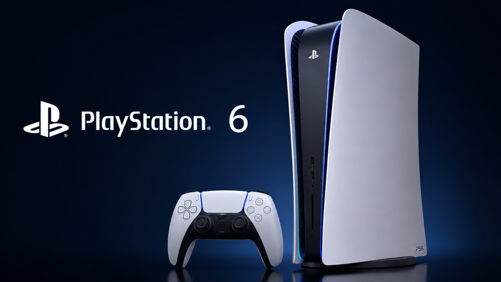 Sony PlayStation 6 Could Launch at Over Rs 1.13 Lakh, Claims New Leak Conceptual rendering of the upcoming PlayStation 6 console showcasing its next-gen design.
