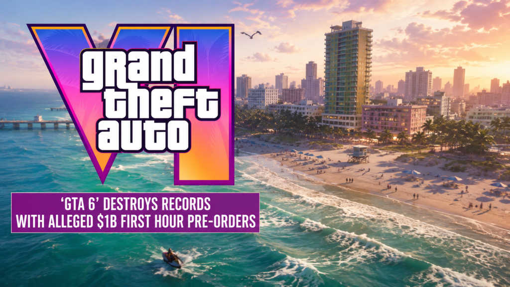 ‘GTA 6’ Destroys Records With Alleged $1B First Hour Pre-Orders